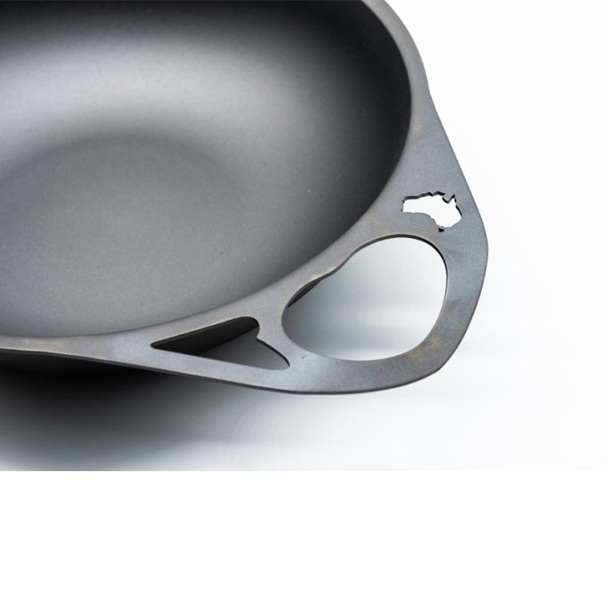 Solidteknics 30cm Iron Wok - Image 4