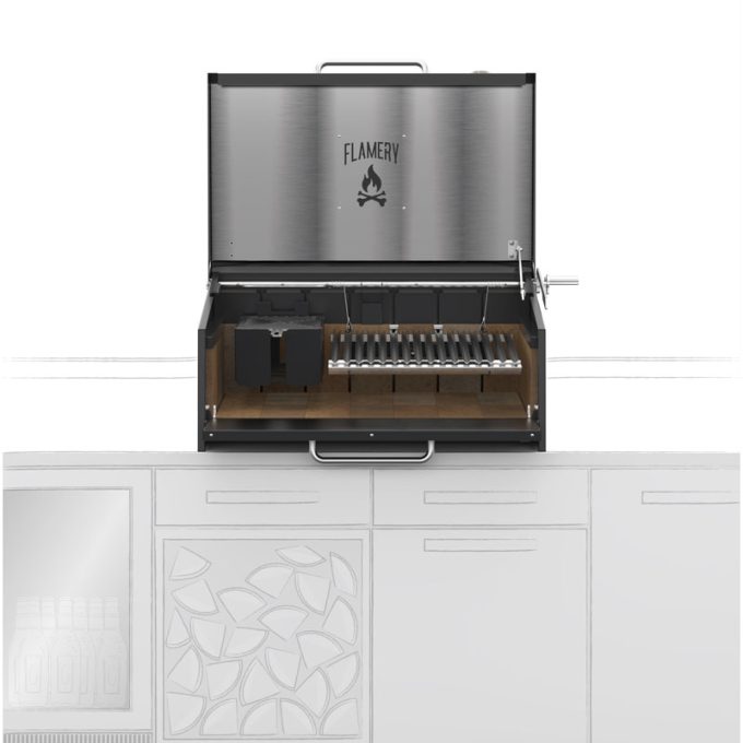 Flamery Asado Pro 3.1 / Small Asado Grill Built-In