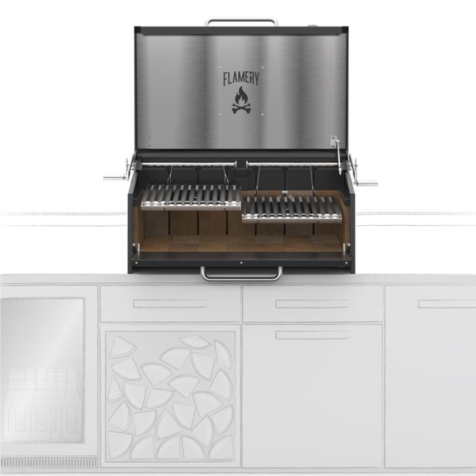 Flamery Asado Pro 3.1 / Small Asado Grill Built-In - Image 4
