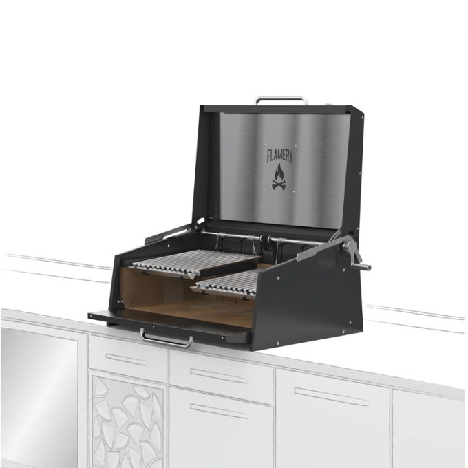 Flamery Asado Pro 3.1 / Small Asado Grill Built-In - Image 8