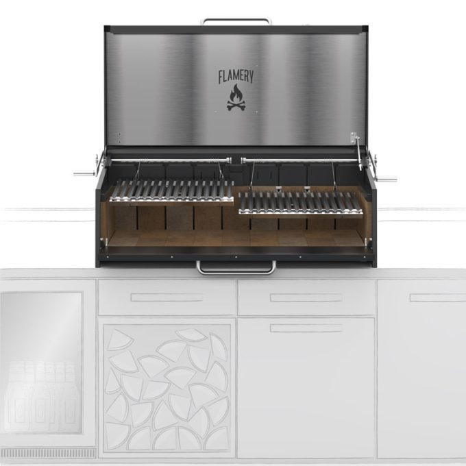 Flamery Asado Pro 3.2 / Large Asado Grill Built-In