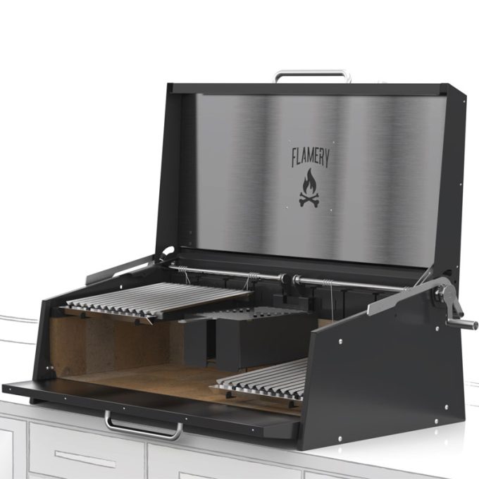 Flamery Asado Pro 3.2 / Large Asado Grill Built-In - Image 2