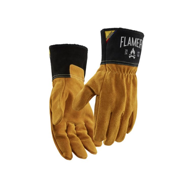 Flamery heat-resistant BBQ gloves