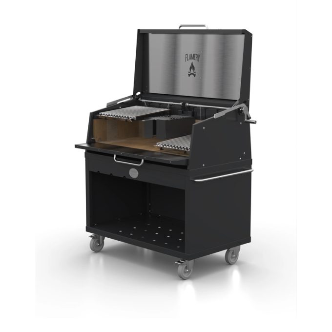 Flamery Asado Pro 2.2 / Large Asado Grill on Trolley - Image 2