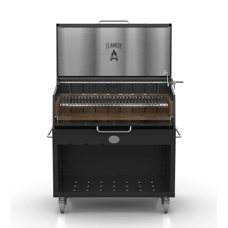 Flamery Asado Pro 2.2 Large Asado Grill on Trolley