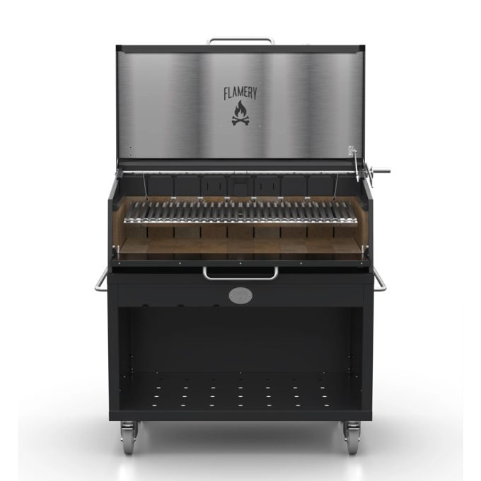 Flamery Large BBQ Trolley - Image 4