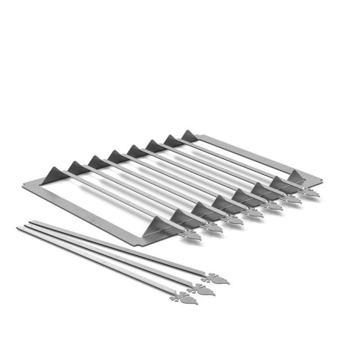 Flamery Konro Pro 5.4 / Skewer Stand & Skewer Set