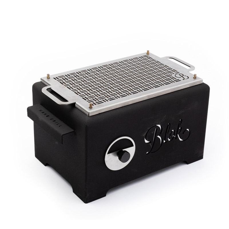 Blok Hako Table Grill BBQ | Handcrafted Steel Charcoal Grill - Image 8