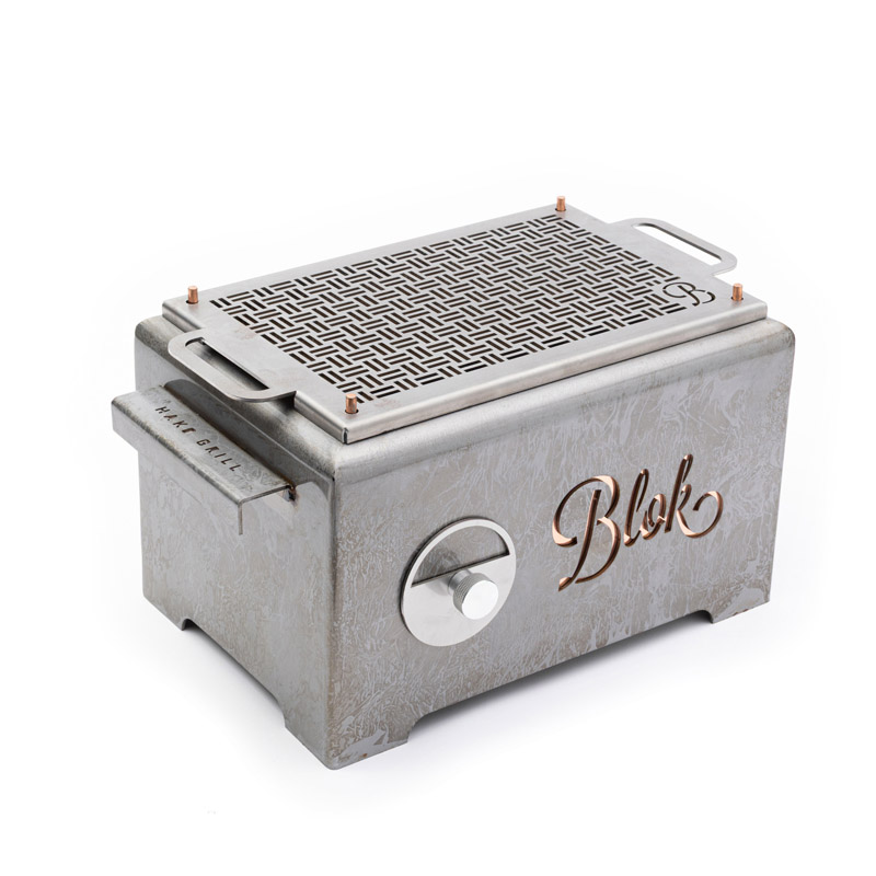Blok Hako Table Grill BBQ | Handcrafted Steel Charcoal Grill - Image 4