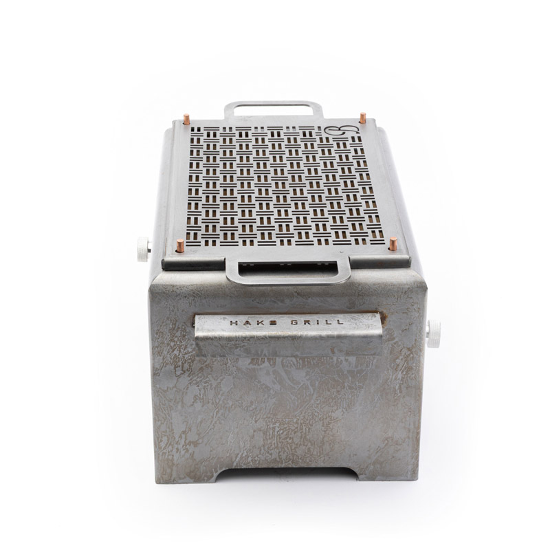 Blok Hako Table Grill BBQ | Handcrafted Steel Charcoal Grill - Image 6