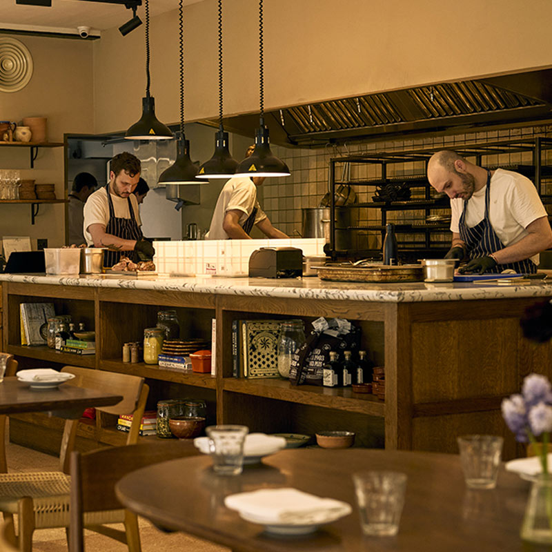 Aaron Clark Potter, chef patron of Wildflowers Restaurant