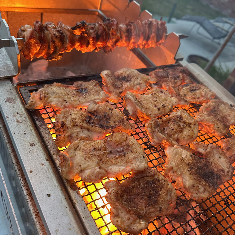 The Grill Box Fire Cooking System